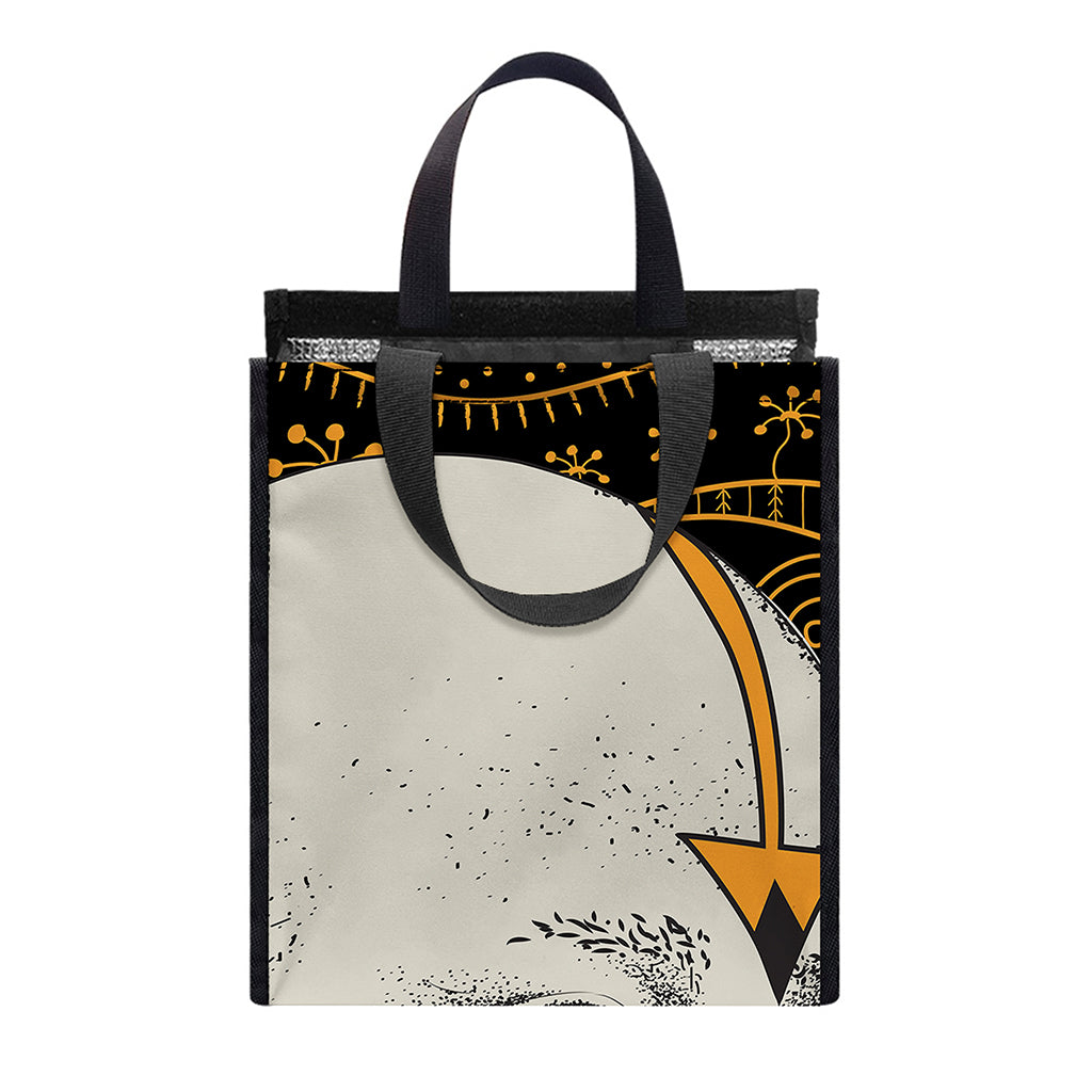 African Style Print Insulated Lunch Tote