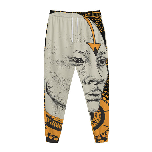 African Style Print Jogger Pants