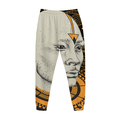 African Style Print Jogger Pants