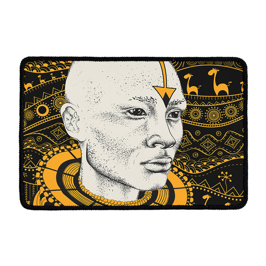 African Style Print Kitchen Mat