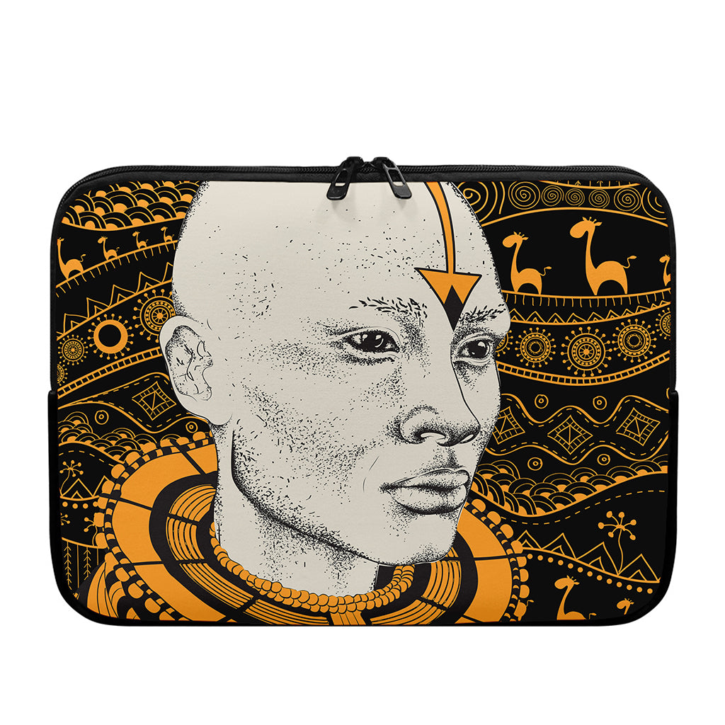 African Style Print Laptop Sleeve
