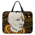 African Style Print Laptop Sleeve With Handle