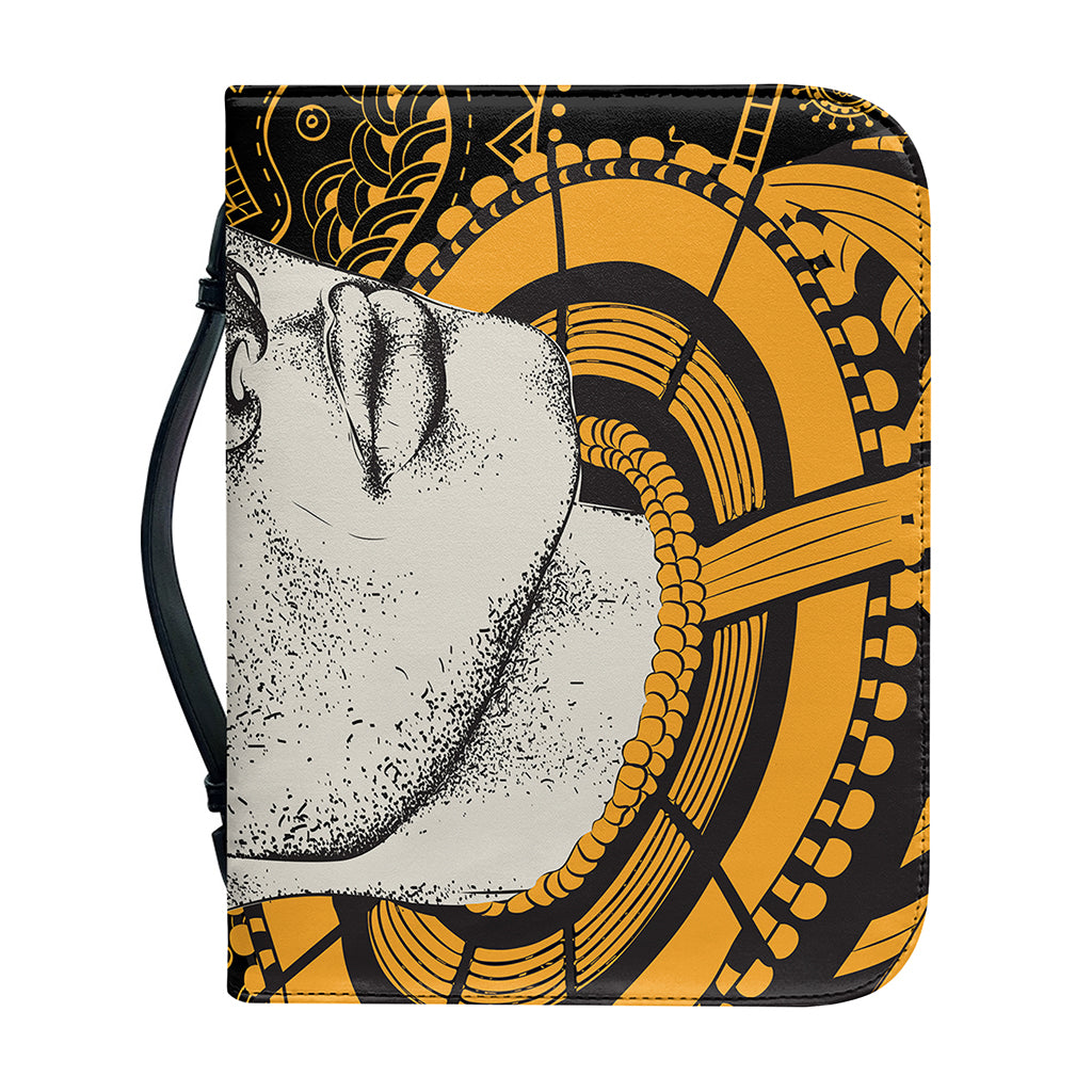 African Style Print Leather Bible Cover