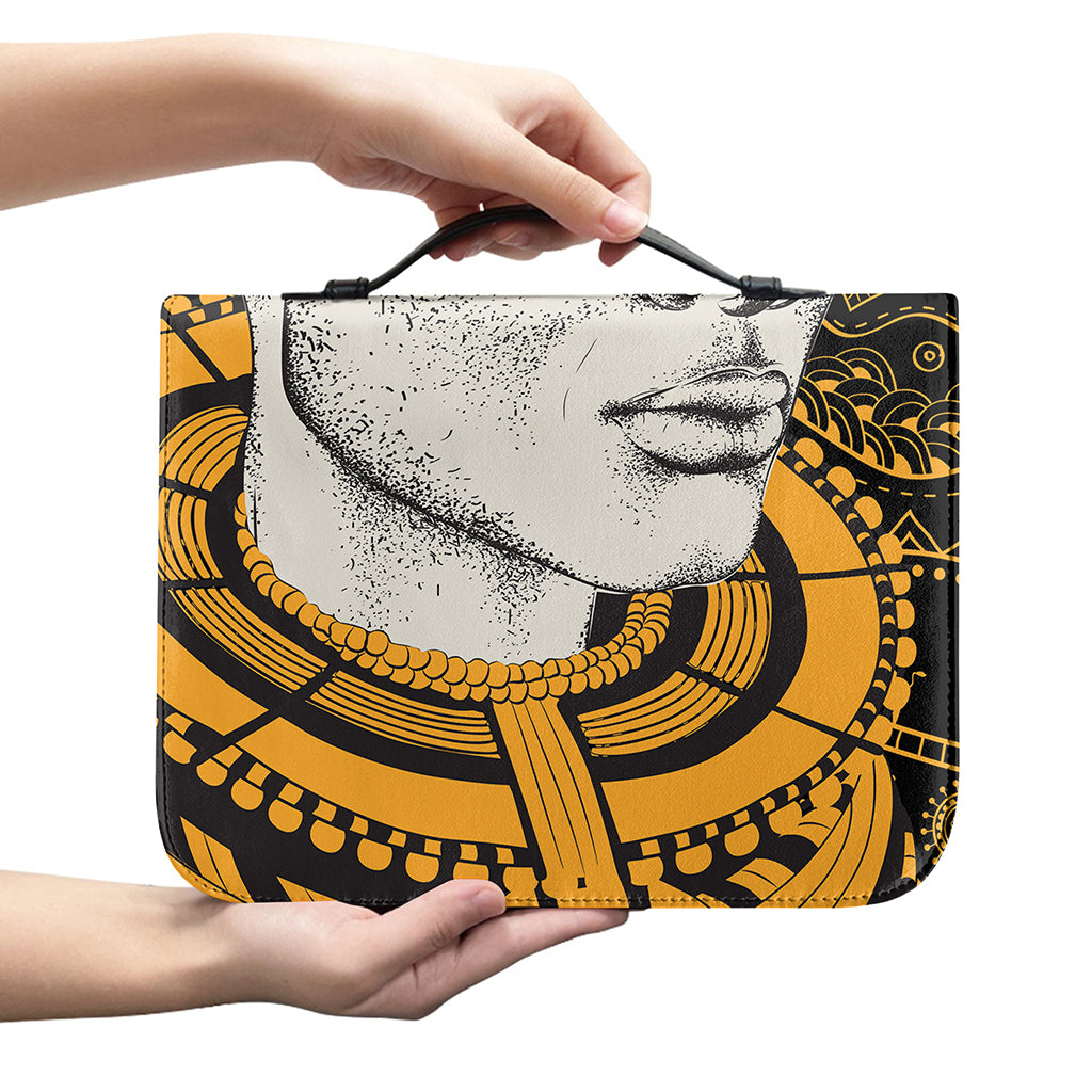 African Style Print Leather Bible Cover