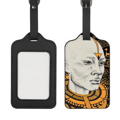 African Style Print Luggage Tag