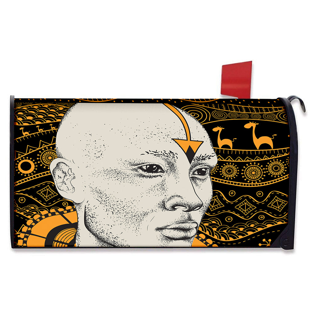African Style Print Mailbox Cover
