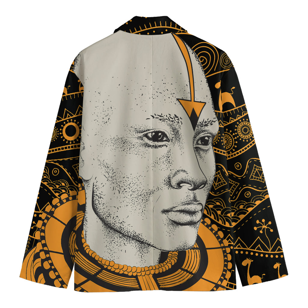 African Style Print Men's Blazer
