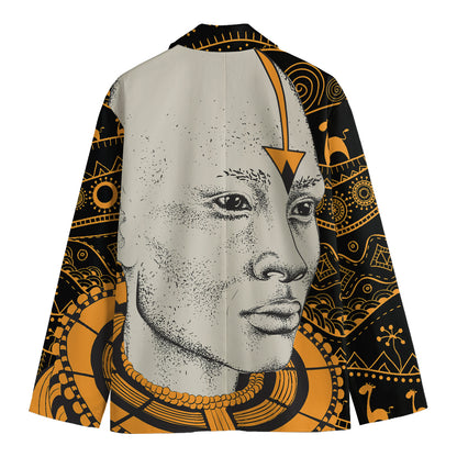 African Style Print Men's Blazer