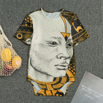 African Style Print Men's Bodysuit