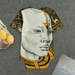 African Style Print Men's Bodysuit
