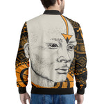 African Style Print Men's Bomber Jacket
