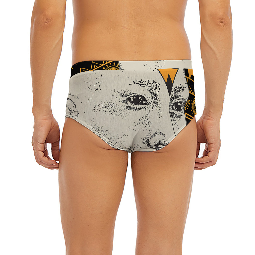 African Style Print Men's Briefs