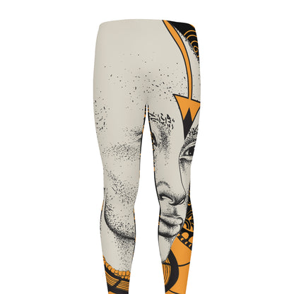 African Style Print Men's leggings