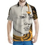 African Style Print Men's Polo Shirt