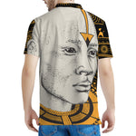 African Style Print Men's Polo Shirt