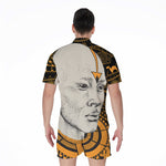 African Style Print Men's Rompers
