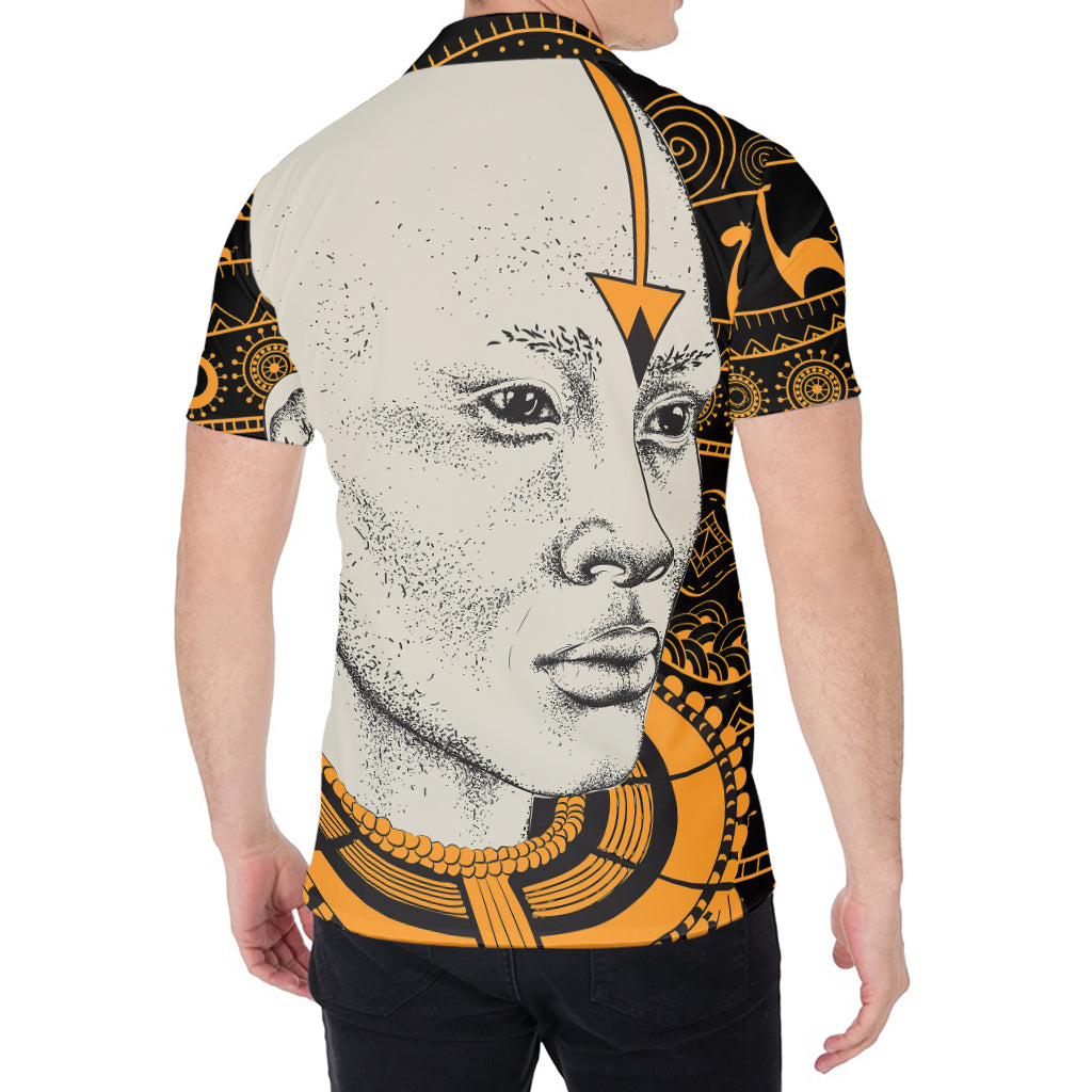 African Style Print Men's Shirt