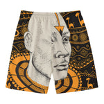 African Style Print Men's Swim Trunks