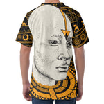 African Style Print Men's Velvet T-Shirt