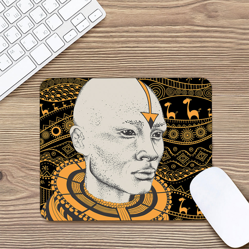 African Style Print Mouse Pad
