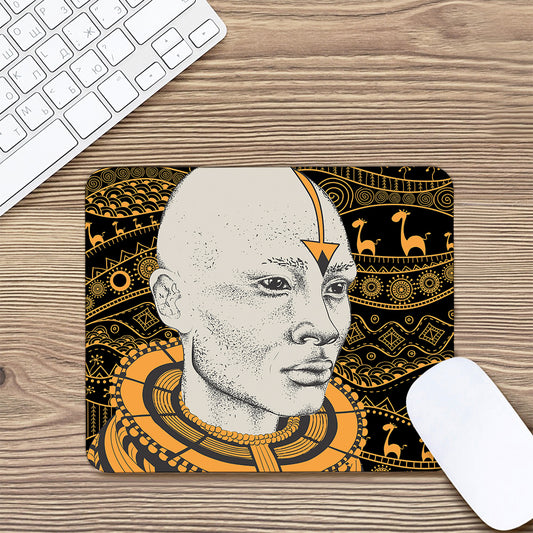 African Style Print Mouse Pad