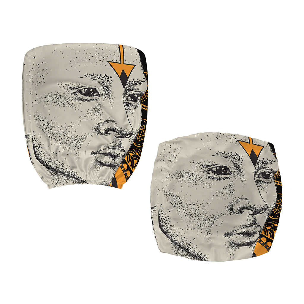 African Style Print Office Chair Cover