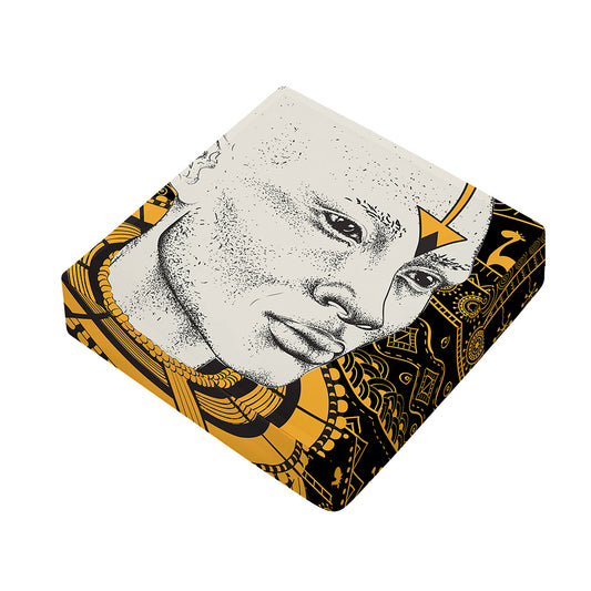 African Style Print Outdoor Seat Cushion Cover