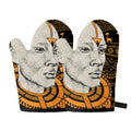 African Style Print Oven Mitts