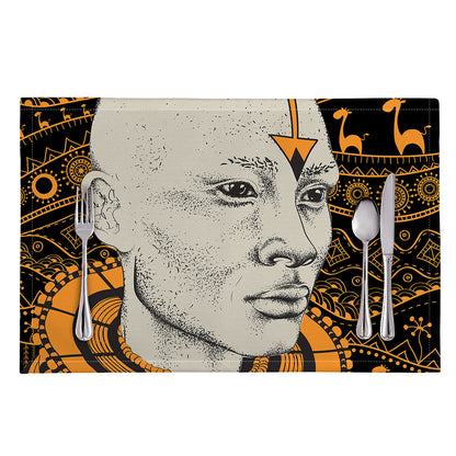 African Style Print Placemat