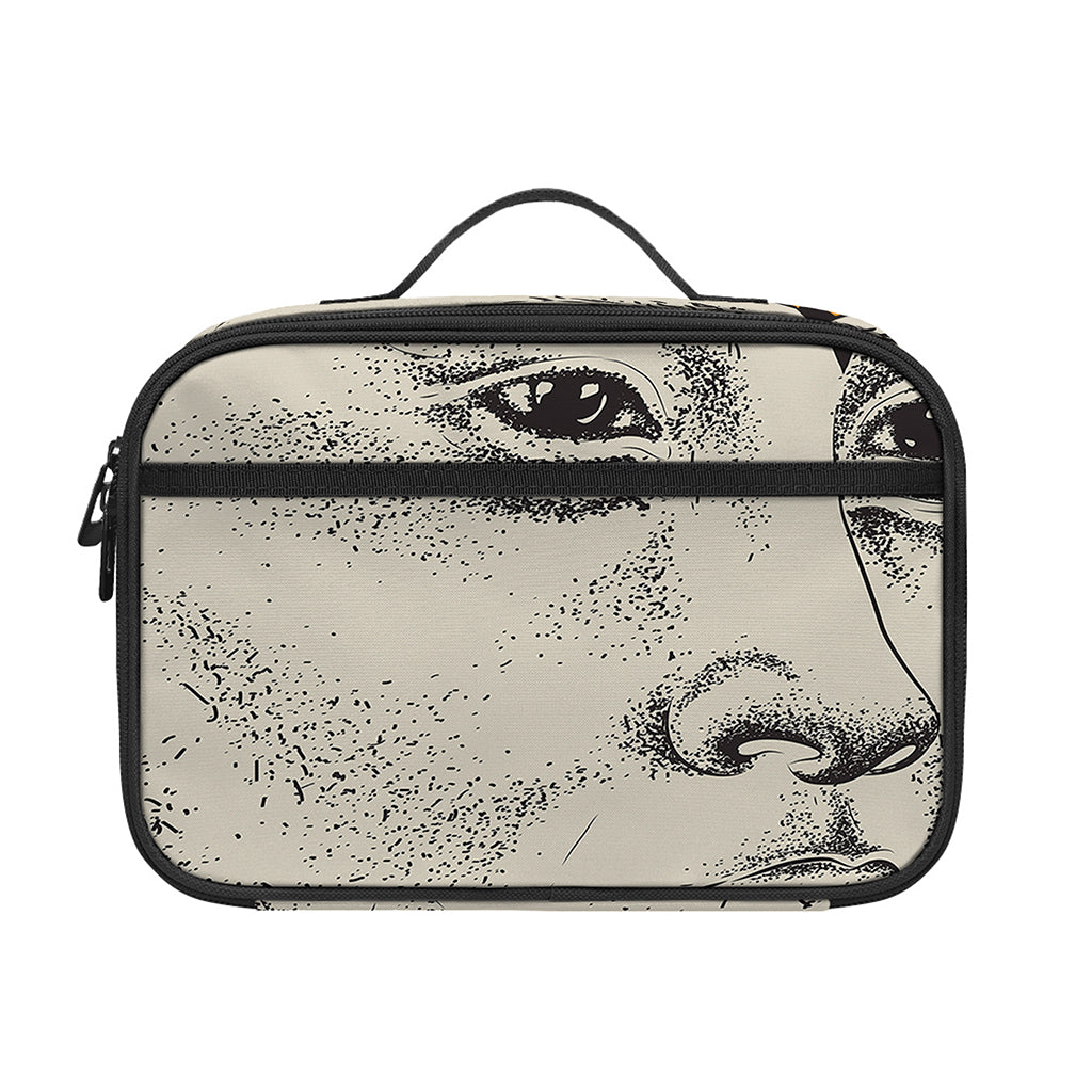 African Style Print Portable Lunch Bag