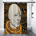 African Style Print Premium Shower Curtain