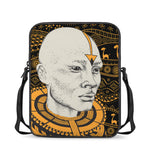 African Style Print Rectangular Crossbody Bag