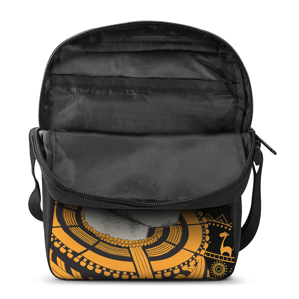 African Style Print Rectangular Crossbody Bag