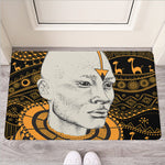 African Style Print Rubber Doormat