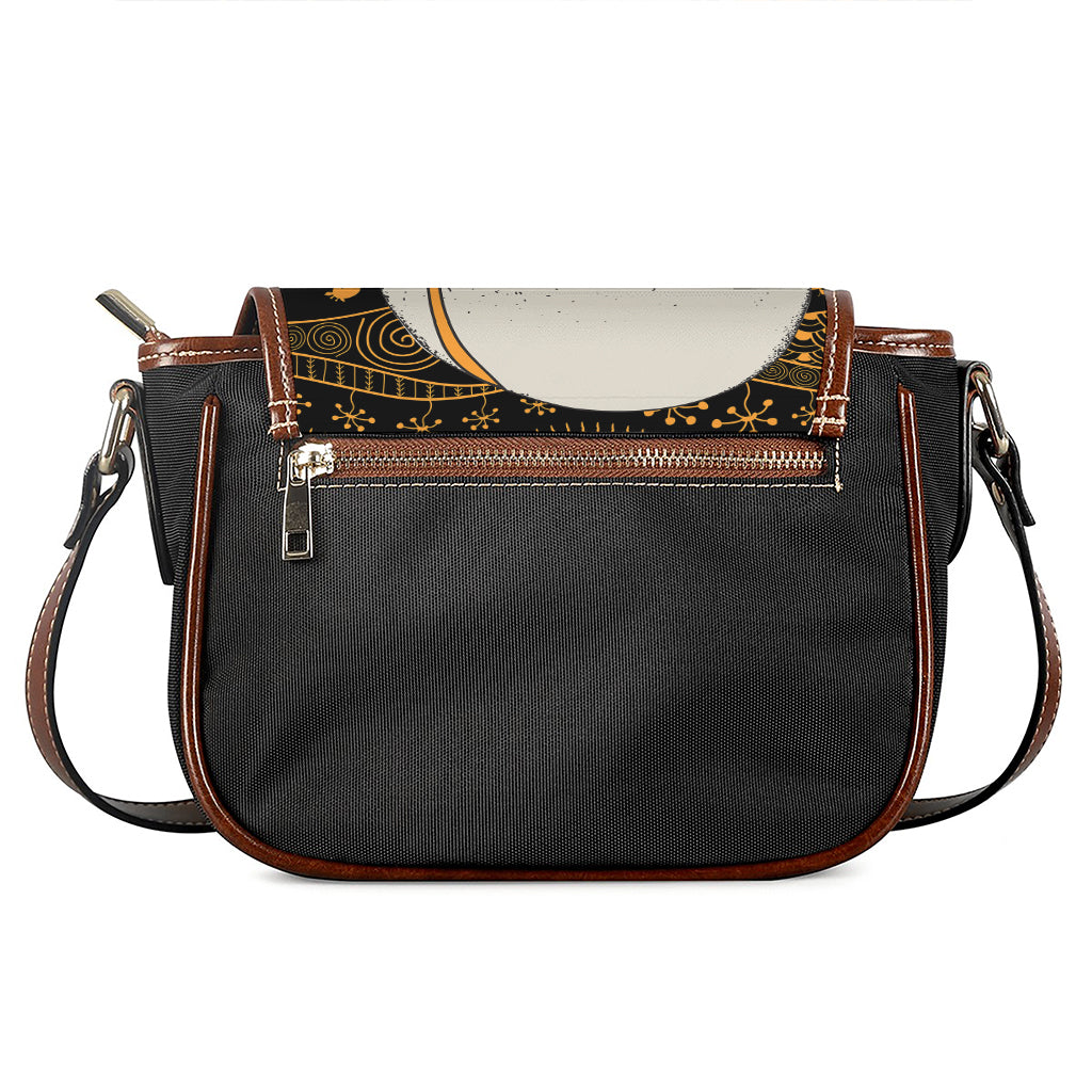 African Style Print Saddle Bag