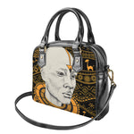 African Style Print Shoulder Handbag