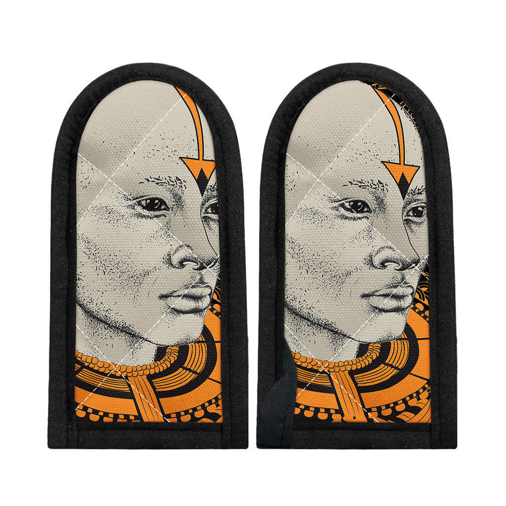 African Style Print Skillet Handle Cover