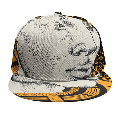 African Style Print Snapback Cap