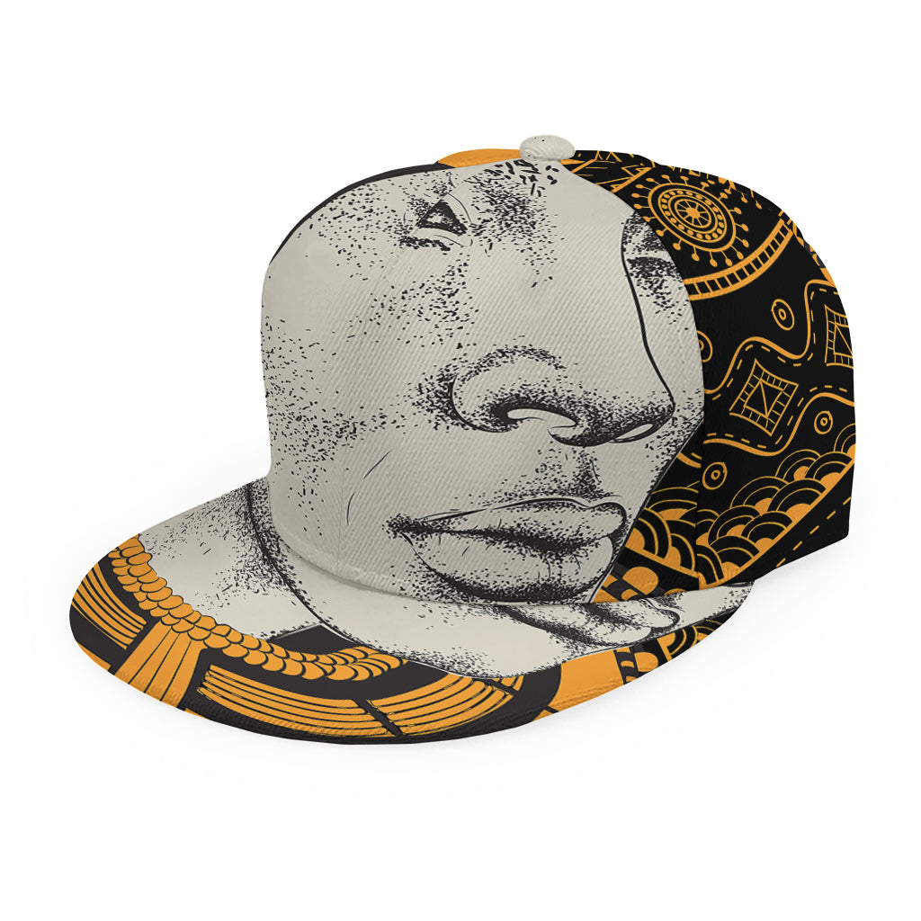 African Style Print Snapback Cap