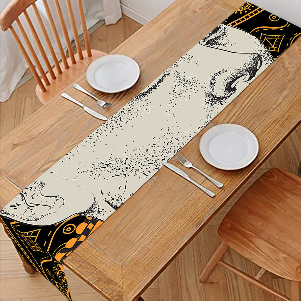 African Style Print Table Runner