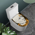 African Style Print Toilet Lid Cover
