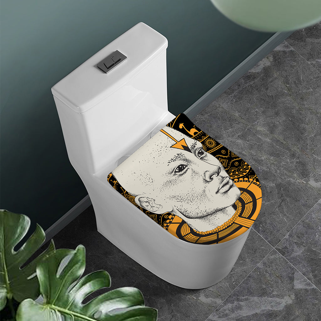 African Style Print Toilet Lid Cover