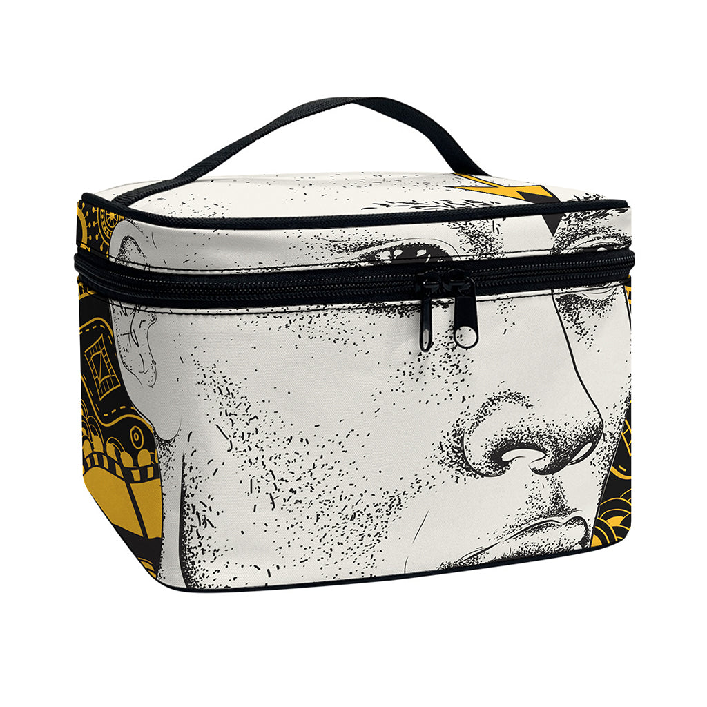 African Style Print Travel Makeup Bag