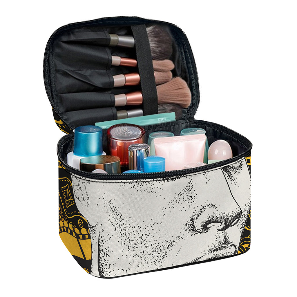 African Style Print Travel Makeup Bag