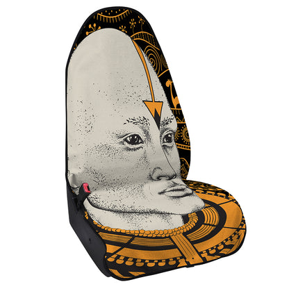 African Style Print Waterproof Car Seat Cover