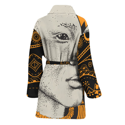African Style Print Women's Bathrobe