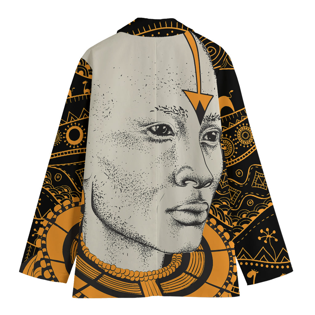 African Style Print Women's Blazer