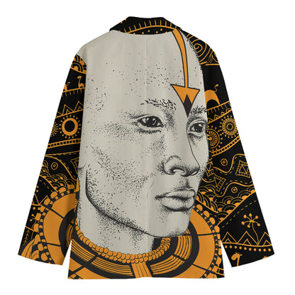 African Style Print Women's Blazer