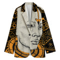 African Style Print Women's Cotton Blazer