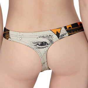 African Style Print Women's Thong